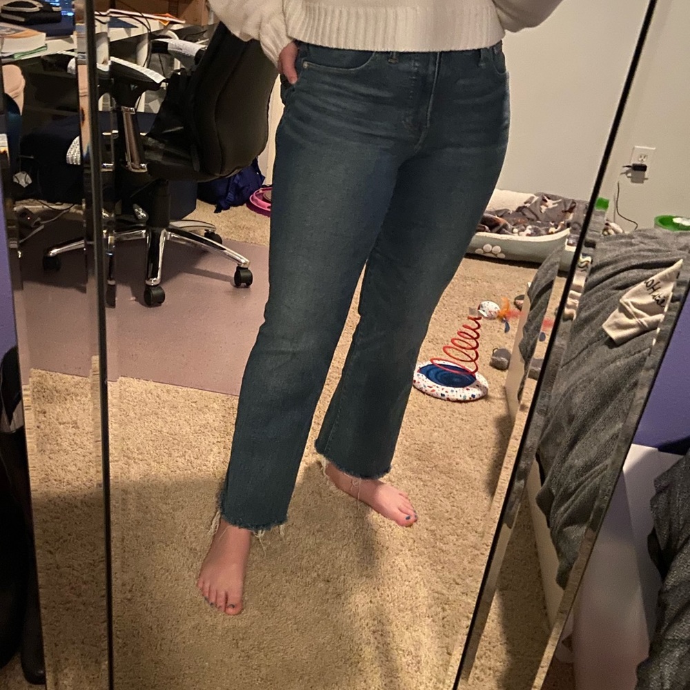 Madewell Cali-Demi boot jeans size 28